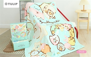 ผ้าห่ม Fleece (ลิขสิทธิ์ Sumikko Gurashi(ซุมิกโกะ กุราชิ)) – TFG48