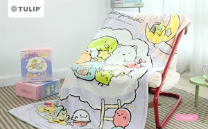 ผ้าห่ม Fleece (ลิขสิทธิ์ Sumikko Gurashi(ซุมิกโกะ กุราชิ)) – TFG49