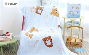 ผ้าห่ม Fleece (ลิขสิทธิ์ Rilakkuma (ริลัคคุมะ)) – TFG55